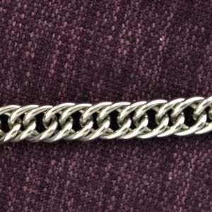 Erwin Pearl Silver Chain Link Necklace